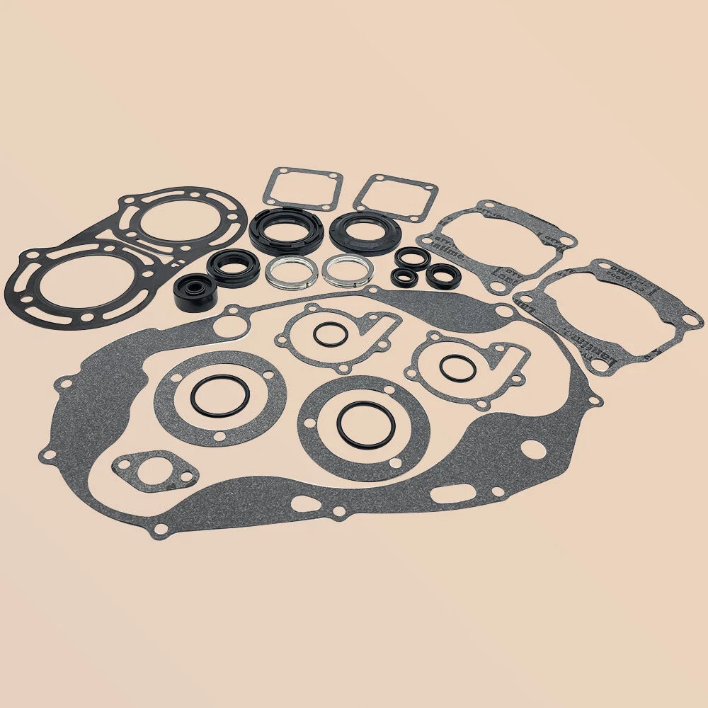 Complete Gasket Rebuild Kit w/Oil Seals for Yamaha YFZ350 Banshee (1987–2006)