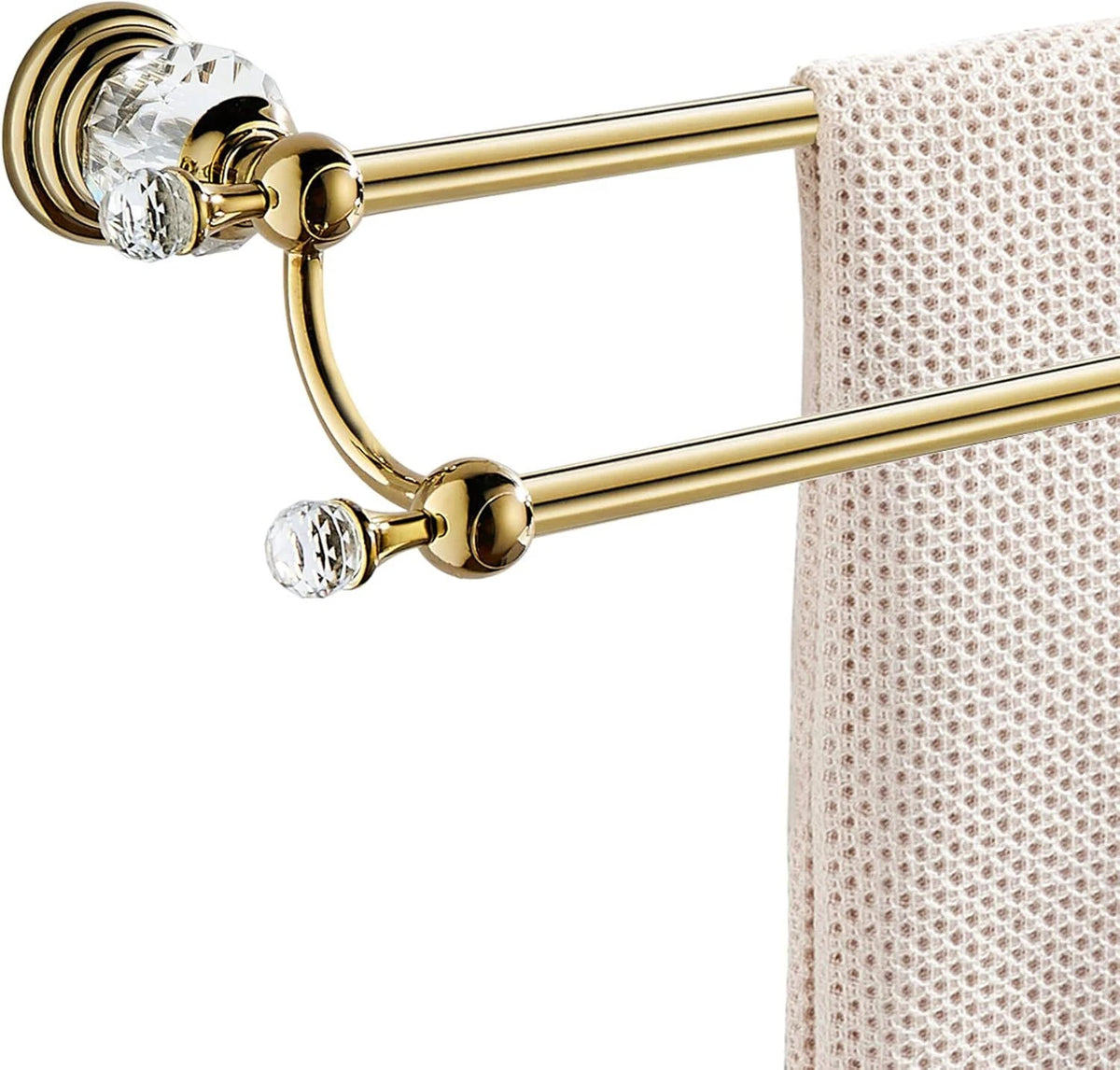 Adjustable Gold Towel Bar for (18 to 30 Inch)