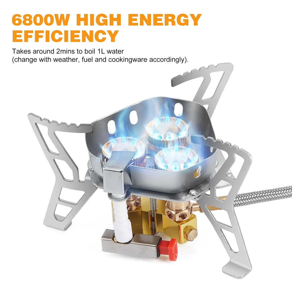 1 LB Propane Tank Adapter for Winter Use (6800W)