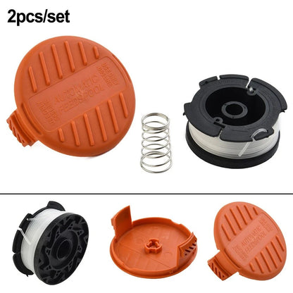 Spool Lines + Cover Cap for Black and Decker BST2018 BDST182ST1 BESTE625