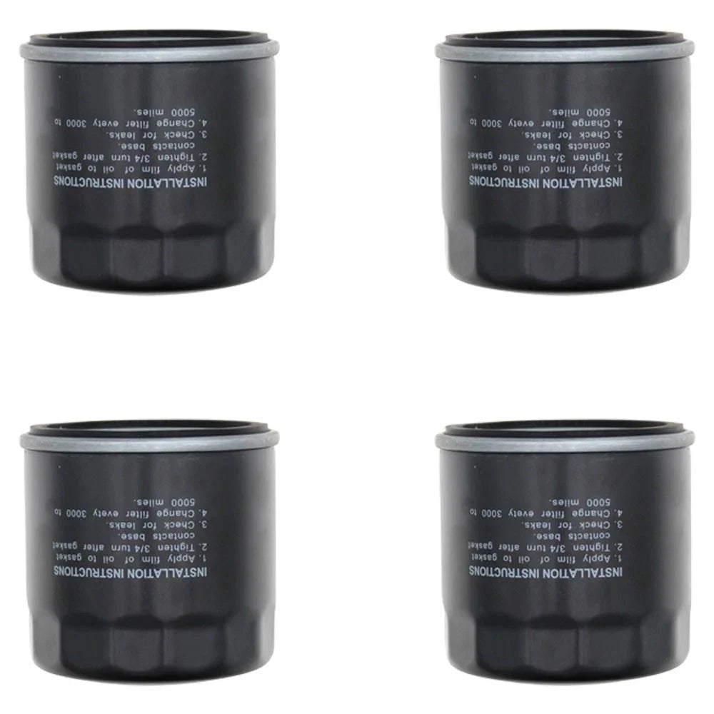 Set of 4 Oil Filters for Baldwin (Replaces B1407)