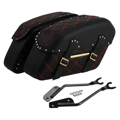 Saddlebags for Harley Softail Fat Boy FLFB FLFBS Breakout FXBR FXBRS (2018–2025)