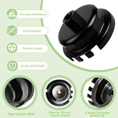 64mm Oil Filter Wrench for Toyota Tacoma, Camry