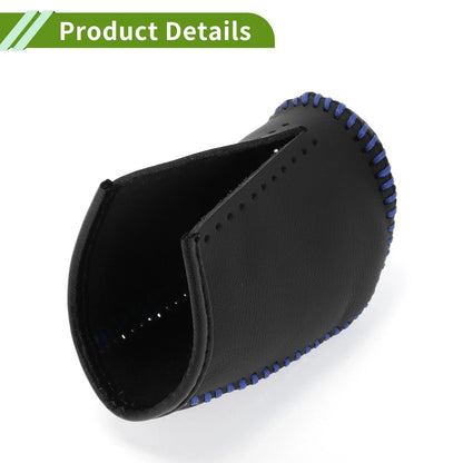 1 Pc Gear Shift Knob Cover for Dodge Journey (2011–2020) Blue Faux Leather