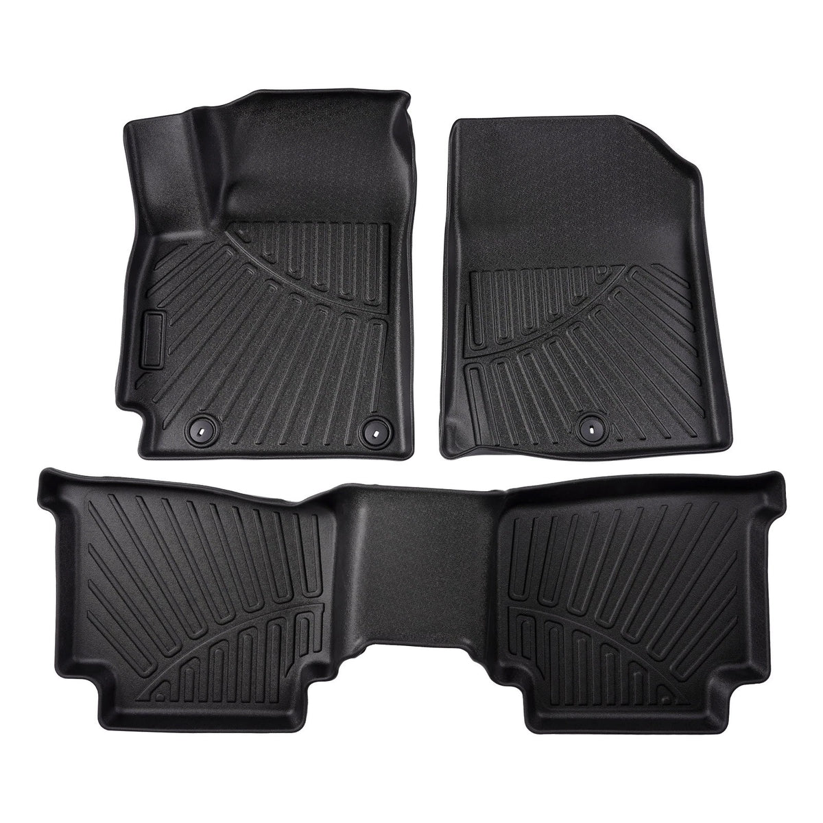 Set of 2 Rubber Floor Mats for Kia Seltos (2021–2023) 95VI3G