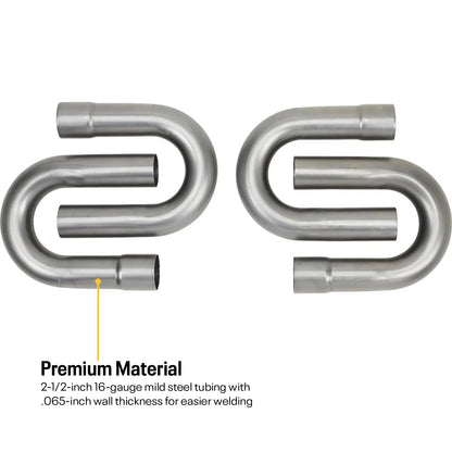 Exhaust Tubing Mandrel Bend Pipe Kit for