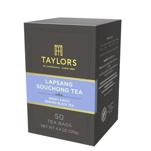 50 Count Lapsang Souchong Black Tea for Taylors of Harrogate