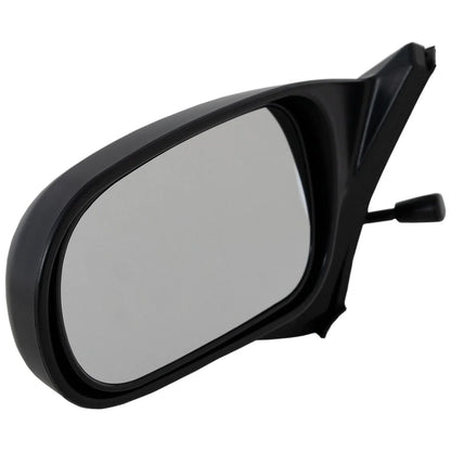 Set of 2 Manual Remote Mirrors for Honda Civic Coupe Hatchback (1996–2000)