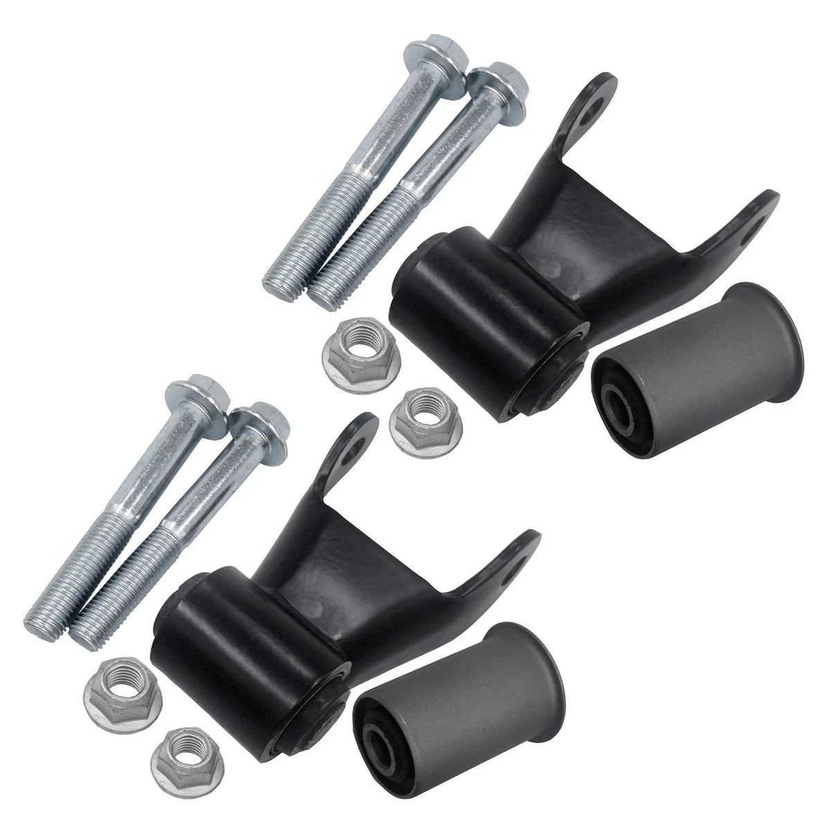 2X Rear Leaf Spring Shackle Kit for Chevy C1500 G20 G10 G30 C2500 (1988–2017) 722006