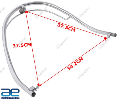 Chrome Front Bumper Crashbar for Lambretta LI TV