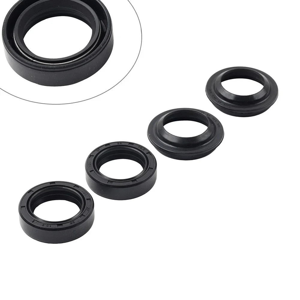 Front Fork Oil Seal Dust Seals for Honda CRF100F CRF80F (2004–2013) CB125S (1976–1985)