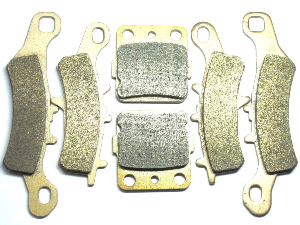 Set of 4 MC Front Rear Brake Pads for Kawasaki KFX450R (2008–2010) KSF450