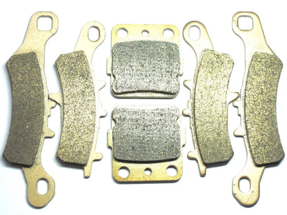 Set of 4 MC Front Rear Brake Pads for Kawasaki KFX450R (2008–2010) KSF450