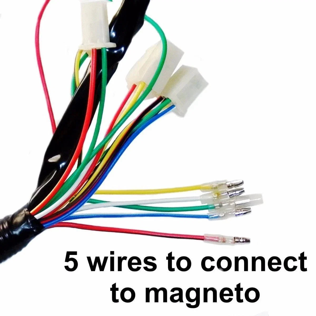 Wiring Harness CDI Coil Kill Key Switch for 50cc 110cc 125cc ATV Quad Bike Buggy (Mon)
