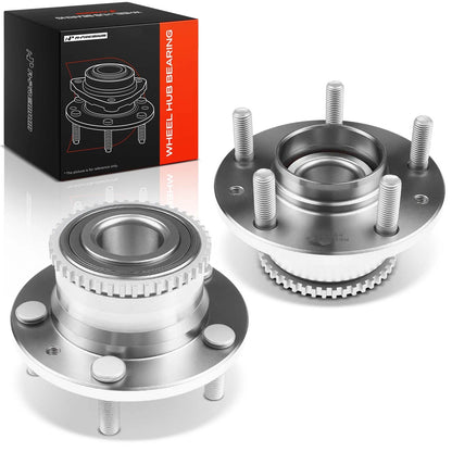 2X Rear Wheel Hub & Bearing Assembly for Ford Fusion (2006–2012) BR930411, 512271