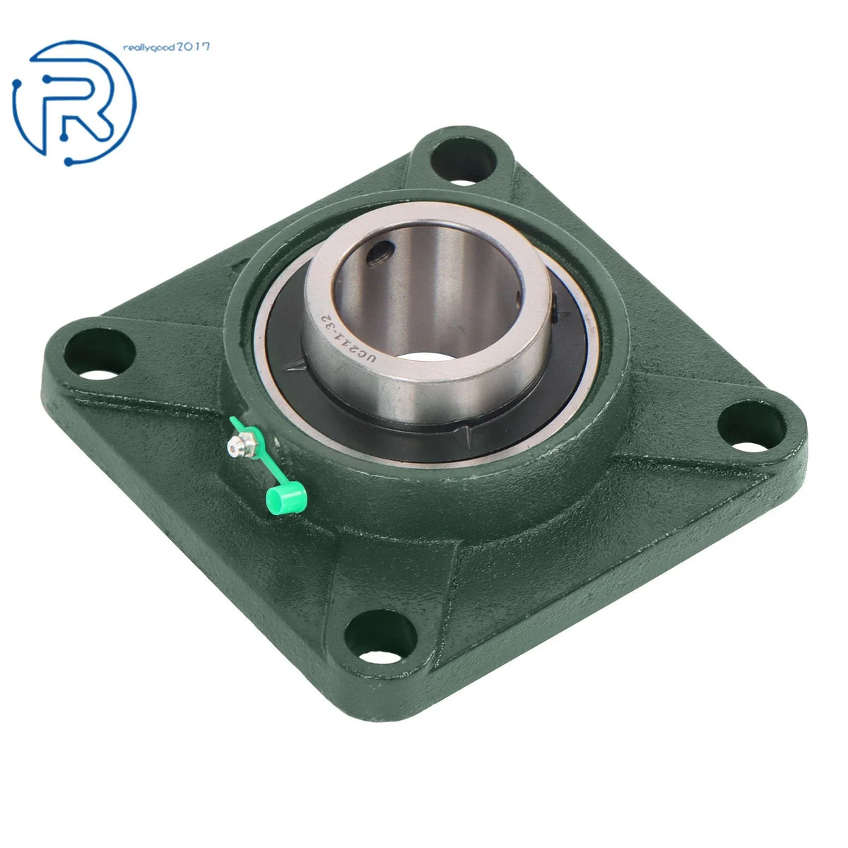 Set of 4 UCF211-32 4 Bolt Pillow Block Flange Bearings 2" Bore for UCF211