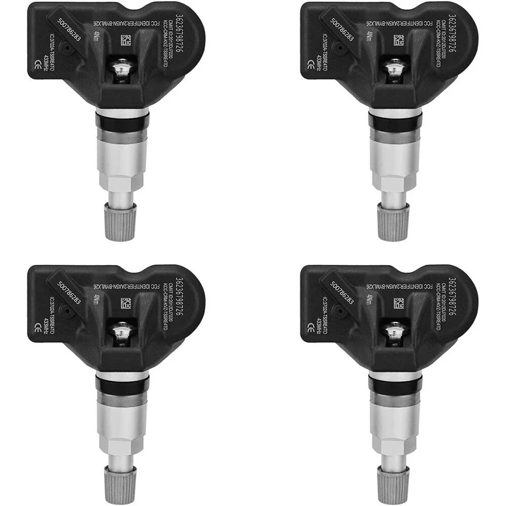 Set of 4 TPMS Tire Pressure Sensors for BMW 328xi (2007–2008)
