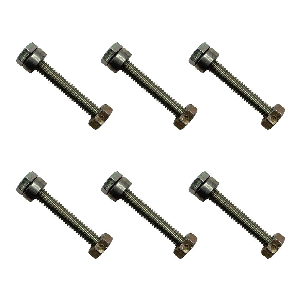 6 Shear Bolts, Nuts & Spacers for Noma 301172 Simplicity 1501216MA Murray 9524MA