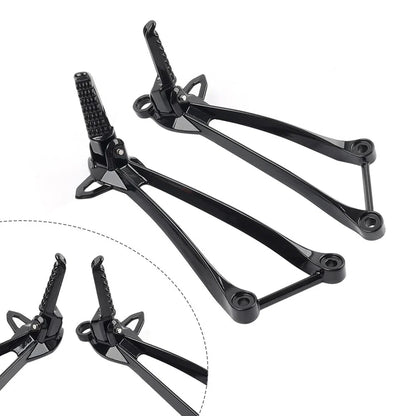 Rear Passenger Footpegs Bracket for Kawasaki Ninja ZX6R (2009–2024) & ZX10R (2008–2010)