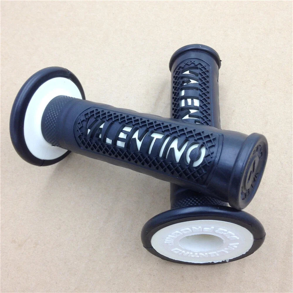 7/8" Valentino White Grips for KTM 690 LC4 Enduro, 690 SMC-R (2010–2023)