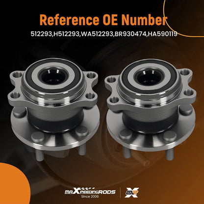 5 Bolt Wheel Bearing Hub Kit for Subaru Legacy Outback (2005–2009) SK512293 Rear