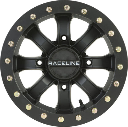 Raceline Mamba Blackout Beadlock Wheel 14x8 4/156 for Polaris RZR (2014–2023)