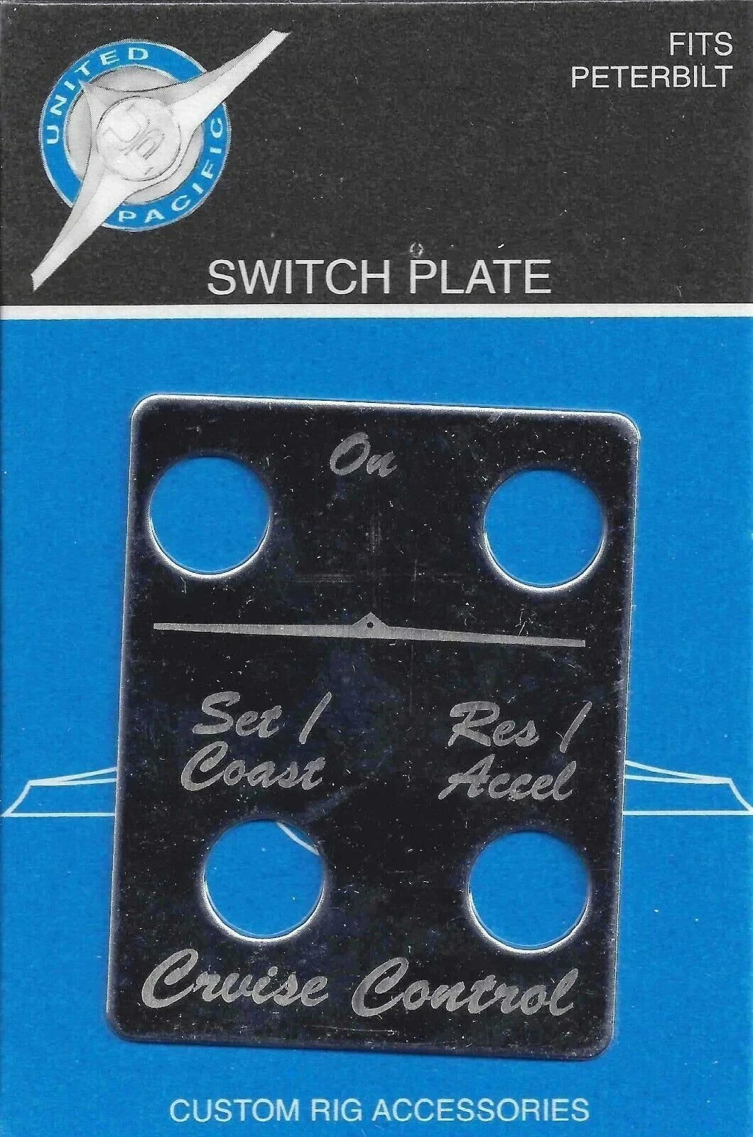 Toggle Switch Plate for Peterbilt Cruise Control (UP#48419)