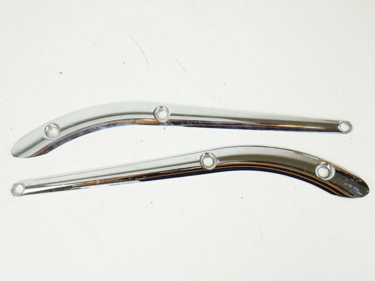 Set of 2 Rear Strut Covers for Harley CVO Softail Springer (2008–2009) Chrome