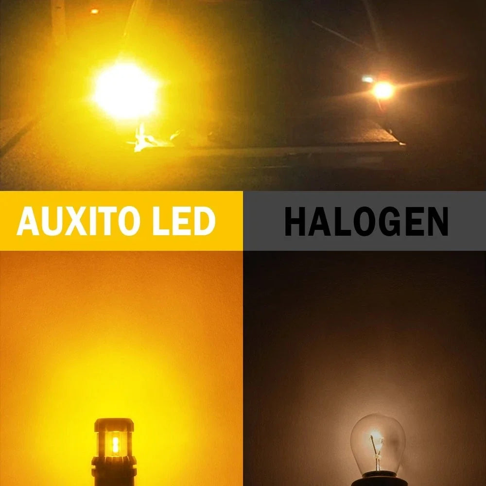 2X AUXITO 1156 P21W LED Turn Signal Lamps for