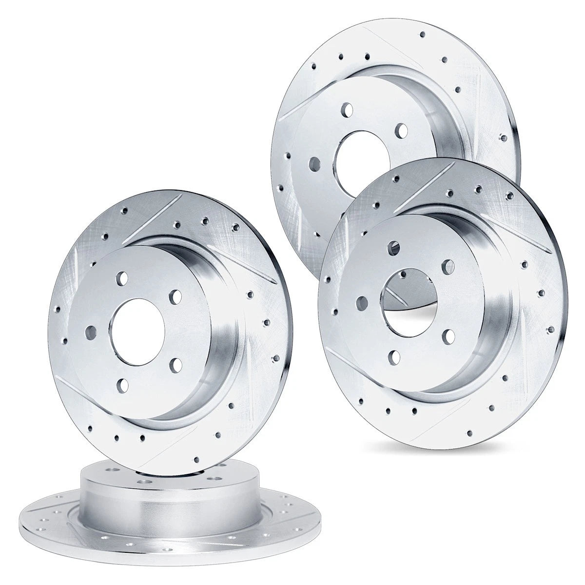 Set of 4 Brake Discs for BMW 530i (1976) WGPN2-31049