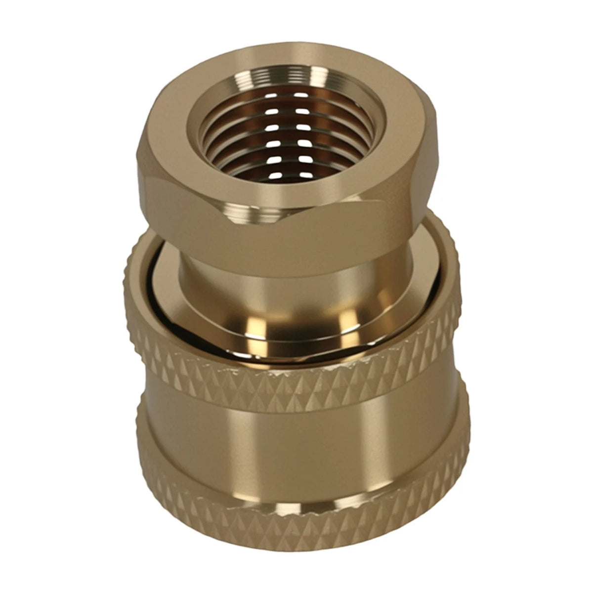 Set of 4 Brass Pressure Washer Couplers for Quick Connect 1/4" NPT