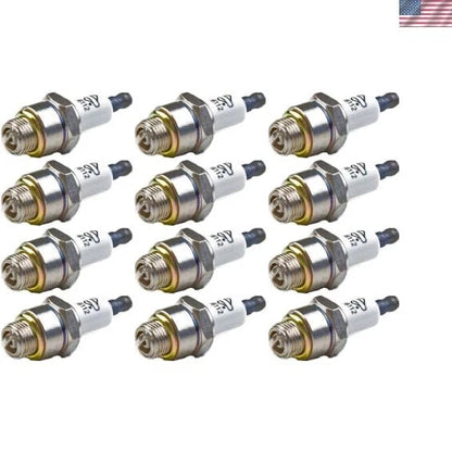 Pack of 12 Spark Plugs for Generators (Vehicle Specific Fit)