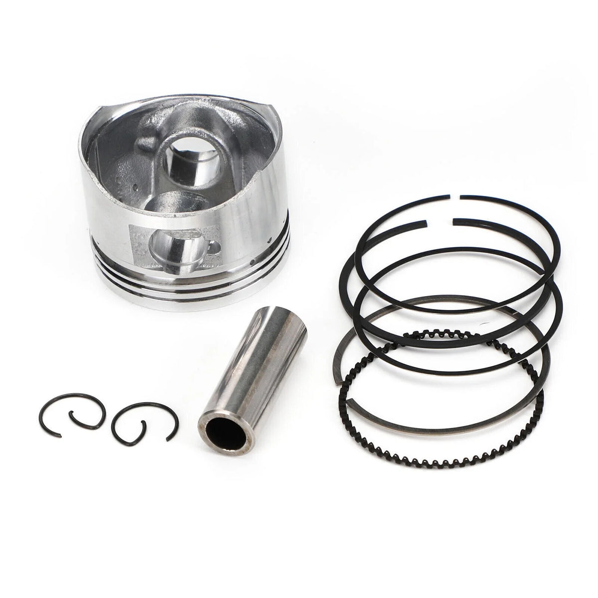 Piston Ring Pin Clip Kit +1.00 53.4mm for Yamaha BWS Zuma Cygnus X 125 (2004–2020)