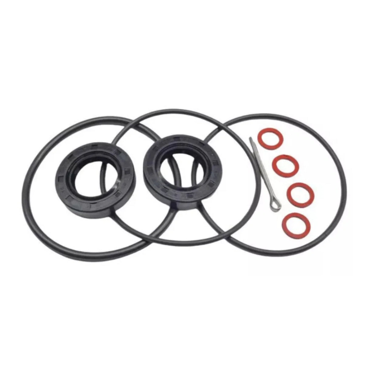 Lower Unit Oil Seal & Gasket Set for Yamaha 25HP Outboard (93101-20M07, 90430-08003)