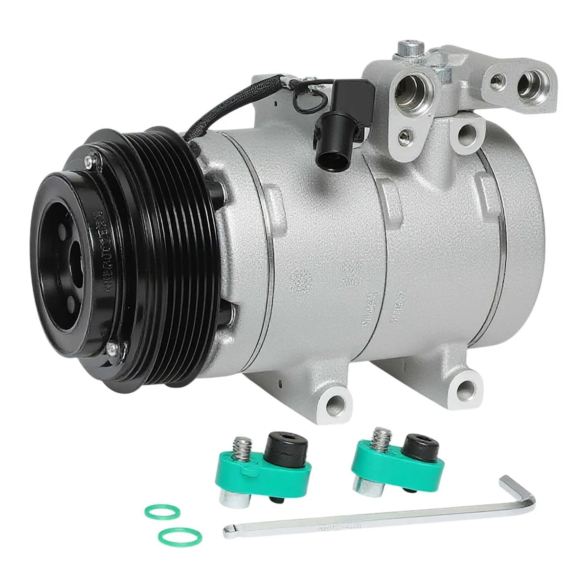 A/C Compressor with Clutch for Kia Sedona (2002–2005) 18016286, 58119, 1K52Y61450