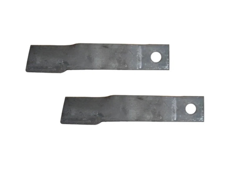Set of 2 CCW Blade 21¾" x 4" x ½" for John Deere HX15 CX20 709 E15 HX10