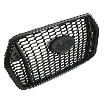 Glossy Black Plastic Front Mesh Grille for Transit T150 T250 T350 (2020–2022)