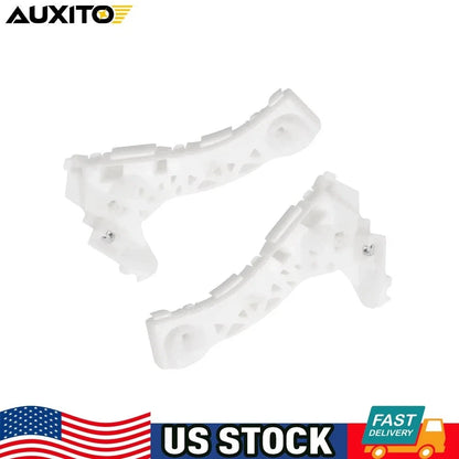 Set of 2 Front Bumper Retainer Brackets L&R for 2005 Mazda 3 SP23 Sedan OE