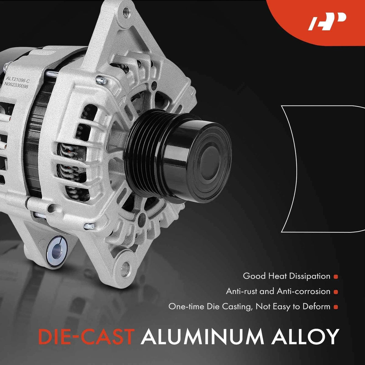 Alternator for Kia Soul, Rio, Seltos, Hyundai Accent (2017–2019)