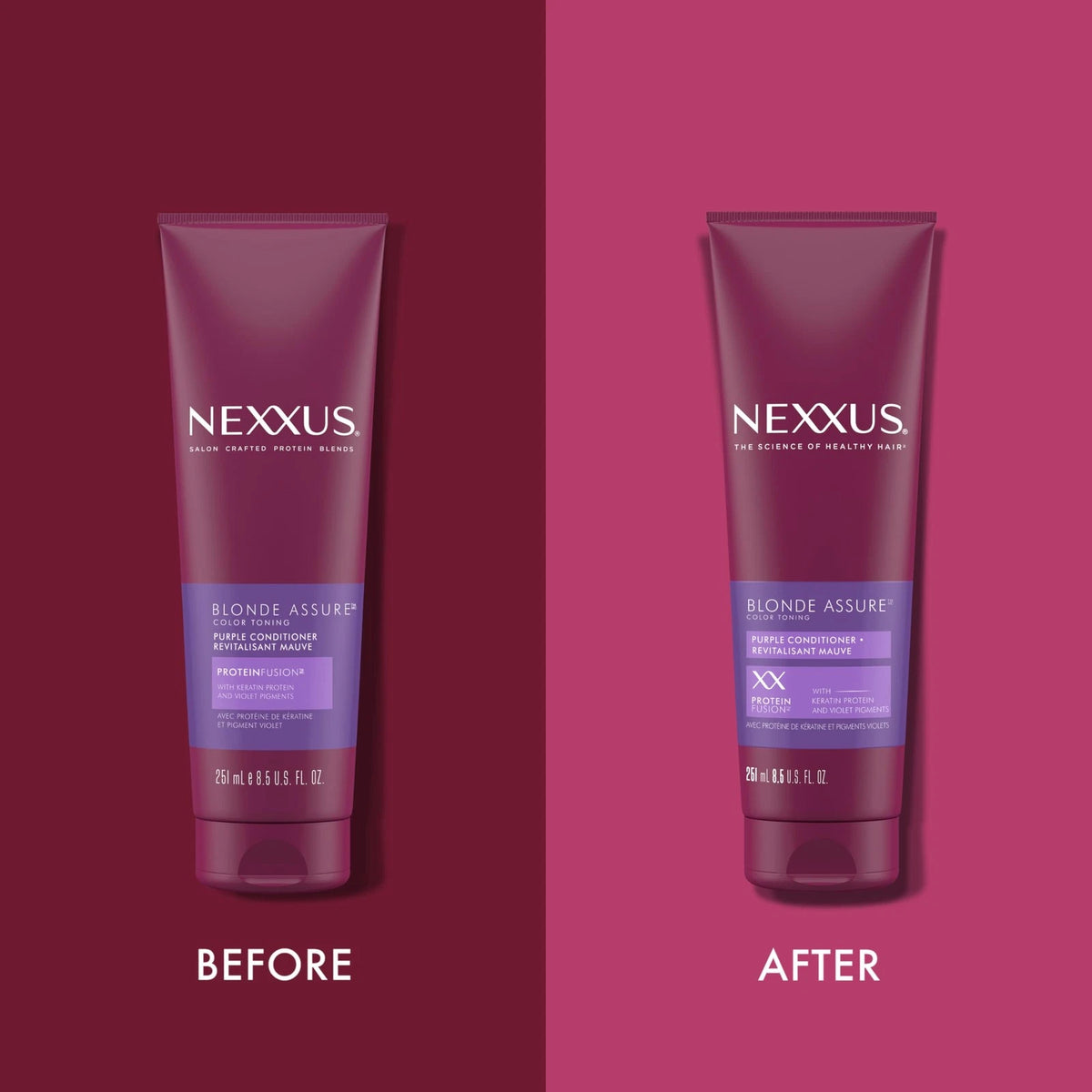 Nexxus Hair Color Blonde Assure Purple 8.5 Fl Oz (Pack of 1)