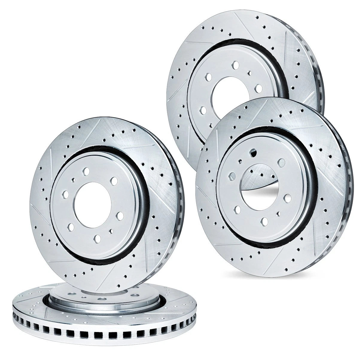 Set of 4 Brake Discs for Cadillac XTS (2013–2019) WGPN2-46035
