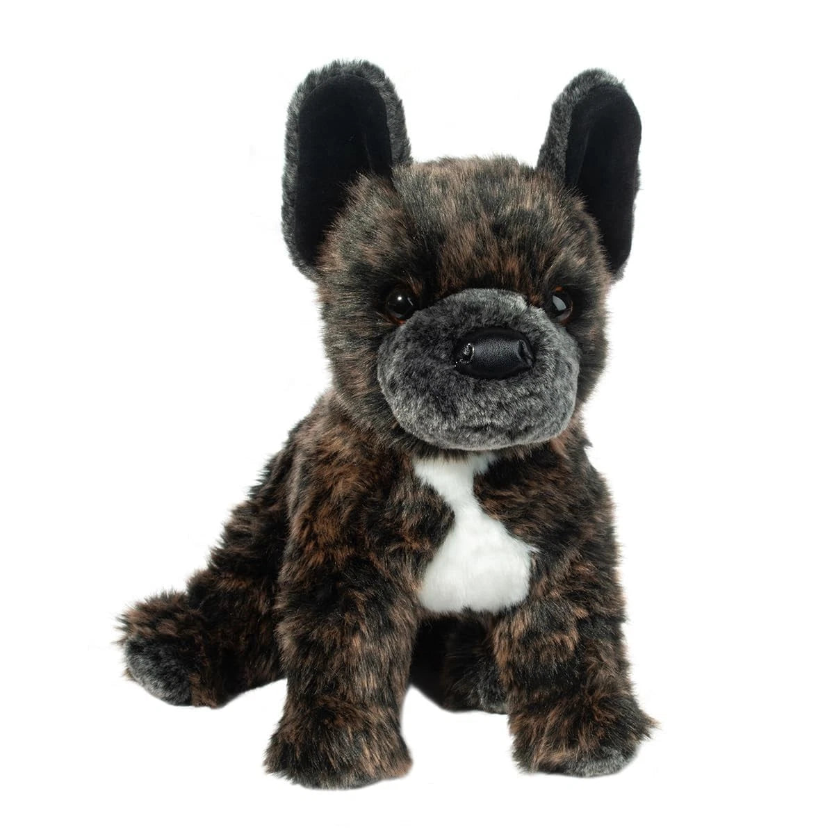 Plush Stuffed Animal for French Bulldog (One Size) - Brown/Black