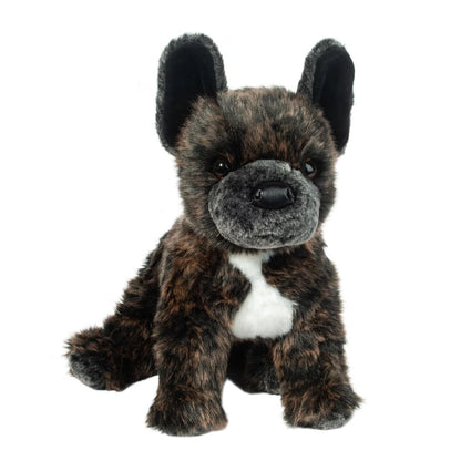 Plush Stuffed Animal for French Bulldog (One Size) - Brown/Black