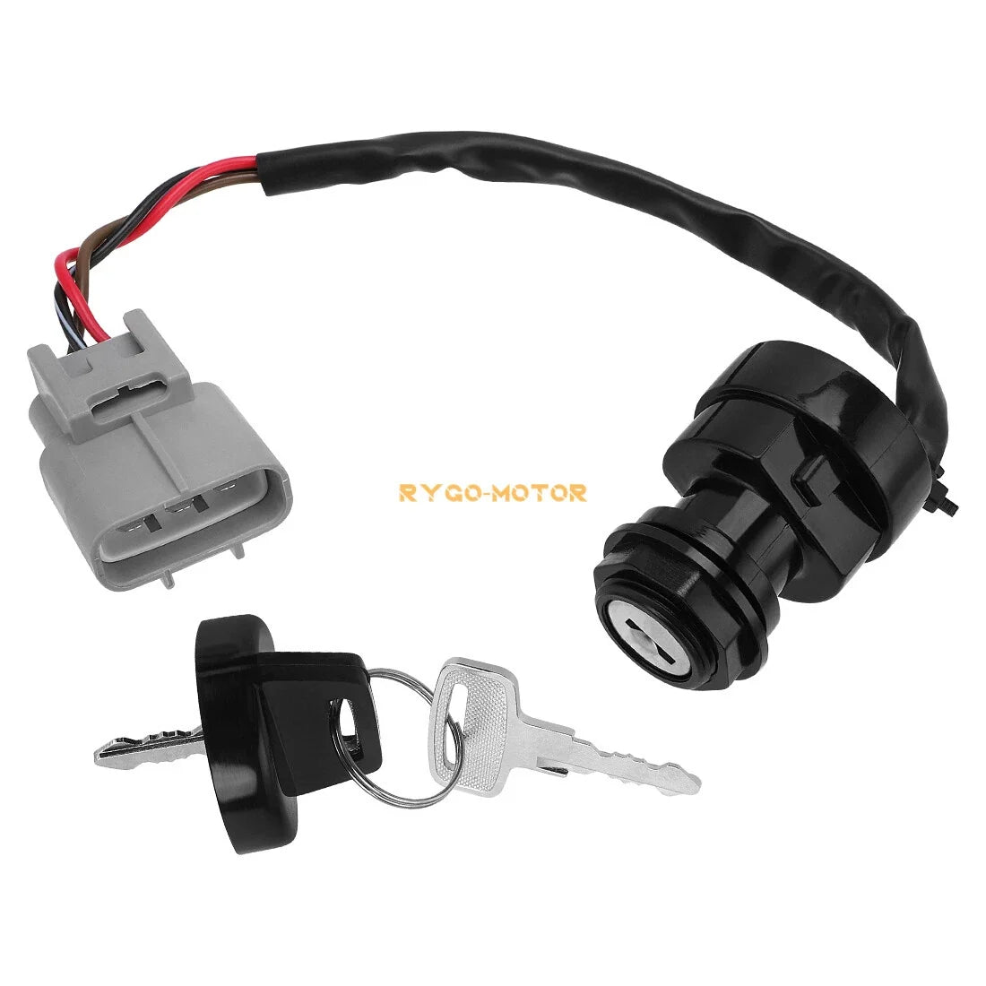 Ignition Key Switch for Yamaha Grizzly Kodiak YFM 400 450 550 600 700 (1998–2019)