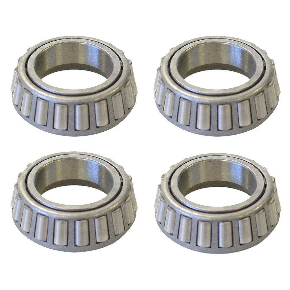 Set of 4 Tapered Roller Bearing Cones LM67048 Replaces 102842A