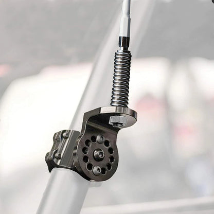 Adjustable Whip Mount Flag Mount w/Spring for Can-Am X3 Polaris (UTV-AFM01-CK)