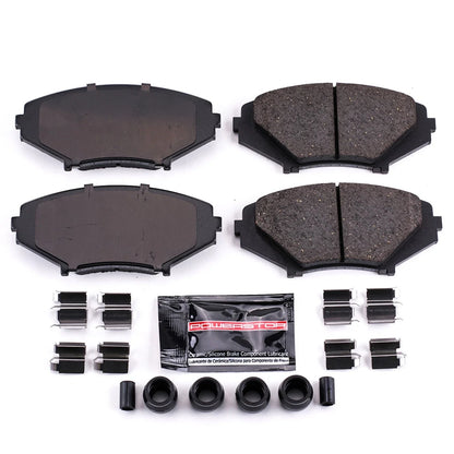 Set of 4 Powerstop Z23 Brake Pads for Mazda RX-8 (2004–2011)