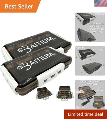 30 Compartment Tackle Storage Box for Fishing Adventures