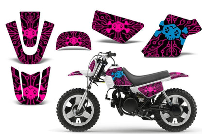 Graphic Stickers +#PLT Decals for Yamaha PW50 (1990–2022)