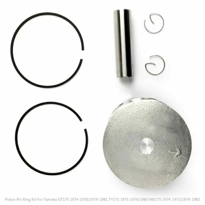 Piston Kit +0.75 for Yamaha 175DT 175MX YT175 (1974–1982) Bore 66.75mm T9